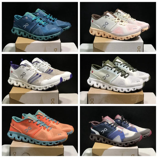 Original Cloud X1 Running Shoes Anti Slip Comfortable Mesh Couple Fitness Men Outdoor Hiking On Casual Women Sneakers